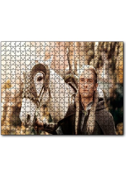 Yüzüklerin Efendisi Legolas ve Beyaz Atı 120 Parça Puzzle Yapboz Mdf (Ahşap)