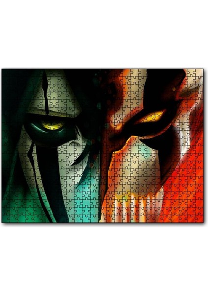 Yarı Insan Yarı Şeytan 255 Parça Puzzle Yapboz Mdf (Ahşap)