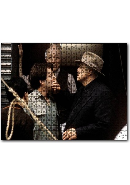 Marlon Brando The Godfather Şş Sessiz Ol 255 Parça Puzzle Yapboz Mdf (Ahşap)