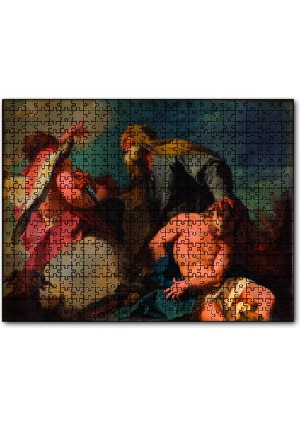 Hz Ibrahime Melek 120 Parça Puzzle Yapboz Mdf (Ahşap)