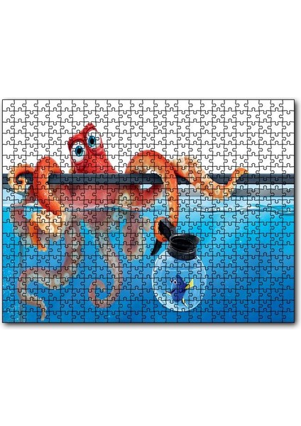 Finding Dory Ahtapot 255 Parça Puzzle Yapboz Mdf (Ahşap)