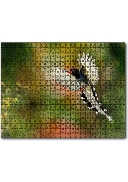 Uçan Cennet Kuşu 120 Parça Puzzle Yapboz Mdf (Ahşap)