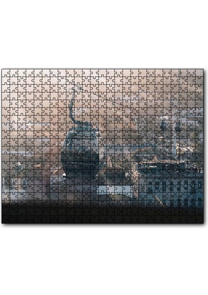 Teleferik Yakın Plan 120 Parça Puzzle Yapboz Mdf (Ahşap)