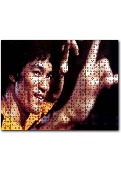 Bruce Lee Kungfu Dövüş Sanatı 120 Parça Puzzle Yapboz Mdf (Ahşap)