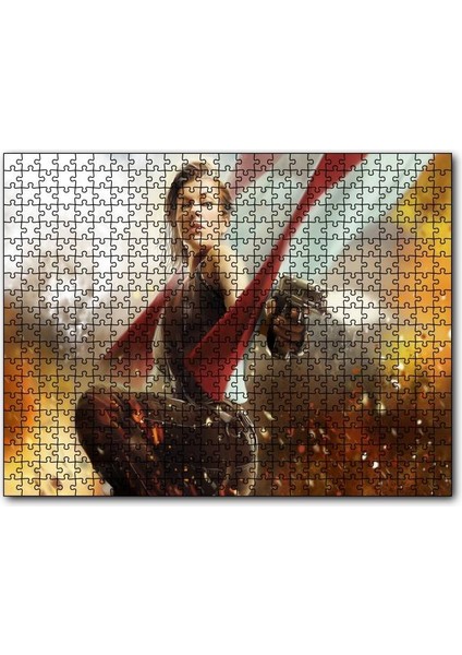Alice Resident Evil 2020 Oyunu 120 Parça Puzzle Yapboz Mdf (Ahşap)