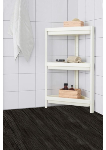 3 Katlı Köşeli Banyo Rafı Beyaz Çok Amaçlı Beyaz Raf Ünitesi fiyatları
