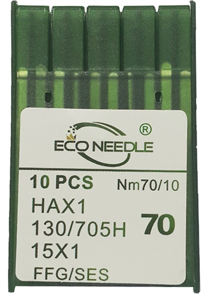 Eco Ev Tipi Dikiş Makine Iğnesi 10 Numara