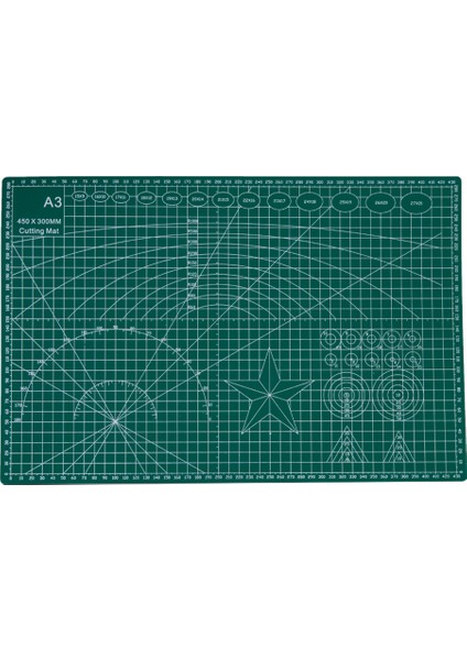 Kesim Pedi A3 45CM x 30CM Yeşil