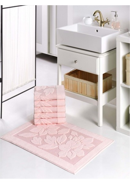 Derya Banyo Paspas Pudra 50 x 70 cm