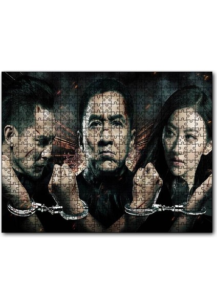 Jackie Chan Polis Hikayesi Görseli 120 Parça Puzzle Yapboz Mdf (Ahşap)