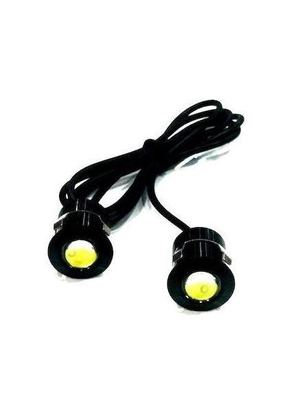 Ayna Altı Kartal Gözü LED Delmeli - Beyaz