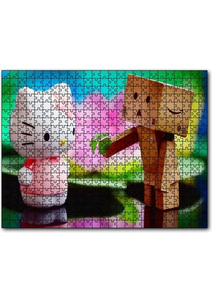 Cakapuzzle Merhaba Kedicik Yonca Görseli 255 Parça Puzzle Yapboz Mdf (Ahşap)
