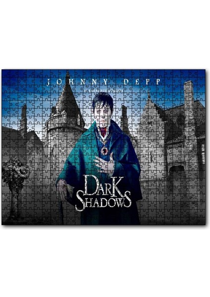 Cakapuzzle Barnabas Collins Johnny Depp 120 Parça Puzzle Yapboz Mdf (Ahşap)