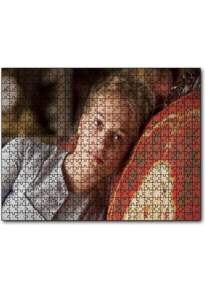 Cakapuzzle Anna Karenina Koltuktaki Kız 120 Parça Puzzle Yapboz Mdf (Ahşap)