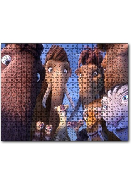 Cakapuzzle Buz Devri Tüm Karakterler 120 Parça Puzzle Yapboz Mdf (Ahşap)