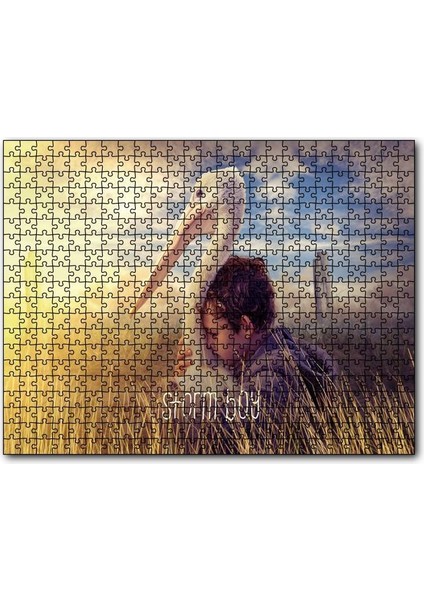 Cakapuzzle Fırtına Çocuk ve Pelikan 1000 Parça Puzzle Yapboz Mdf(Ahşap)