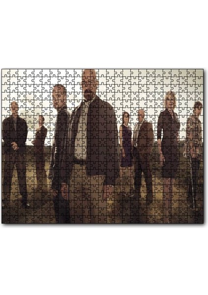 Cakapuzzle Breaking Bad Oyuncuları Bir Arada 255 Parça Puzzle Yapboz Mdf (Ahşap)