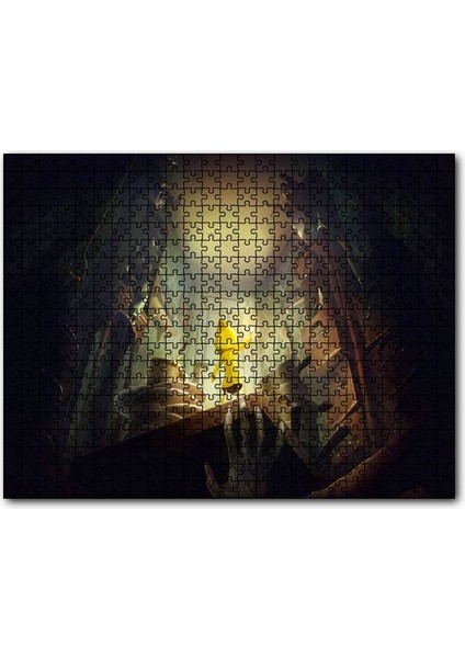 Cakapuzzle Küçük Kabuslar Oyun Serisi Görseli 1000 Parça Puzzle Yapboz Mdf(Ahşap)