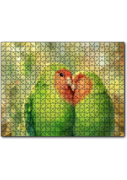 Cakapuzzle Sevda Kuşları 255 Parça Puzzle Yapboz Mdf (Ahşap)