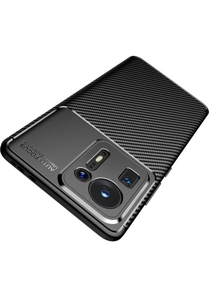 Casestreet Xiaomi Mi Mix 4 Kılıf Negro Karbon Görünüm Dizayn Silikon Lacivert fiyatları