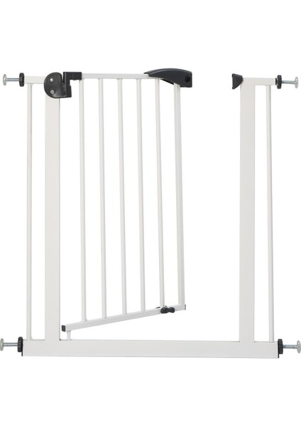 Güvenlik Kapısı Tekstüre Beyaz 76-80CM Otomatik Kapanan Bebek Güvenlik Kapısı modelleri