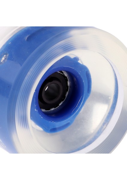 4x Işık Up 70MM Kaykay Longboard Tekerlekler Yedek Manyetik Koyu Mavi (Yurt Dışından)