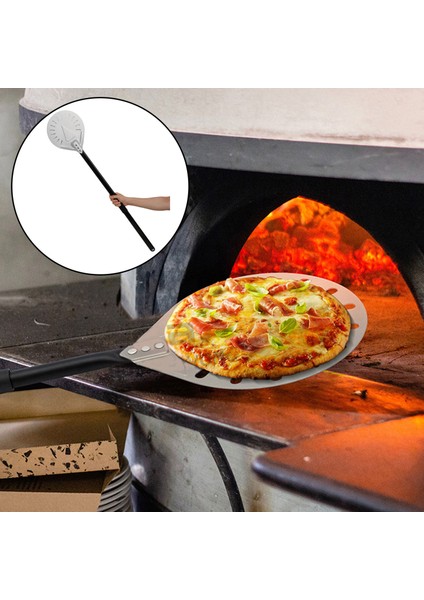 Fırın Anti-Haşlanma Için Ayarlanabilir Torna Pizza Kabuğu 7 Inç Gümüş (Yurt Dışından)