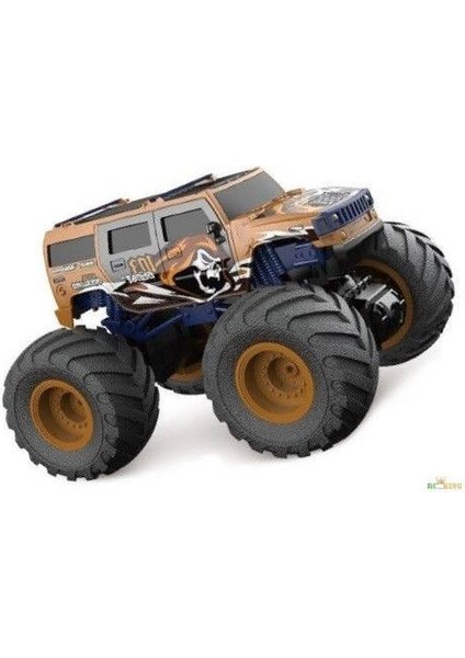 Oyuncak Gidiyor Uzaktan Kumandalı Şarjlı Monster Truck Jeep Canavar Kamyon Araba 1:18 Ölçek 2.4ghz Kumanda