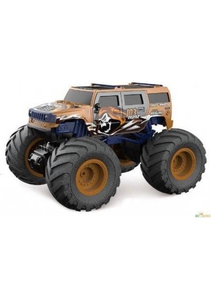 Oyuncak Gidiyor Uzaktan Kumandalı Şarjlı Monster Truck Jeep Canavar Kamyon Araba 1:18 Ölçek 2.4ghz Kumanda