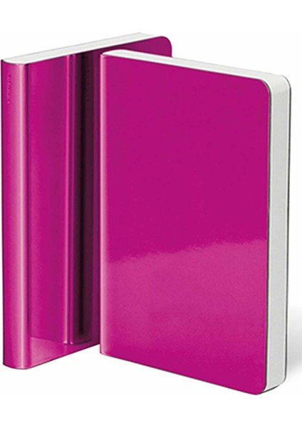 Noktalı Defter Shiny Starlet Pink A6 Premium Kağıt 176 Sayfa