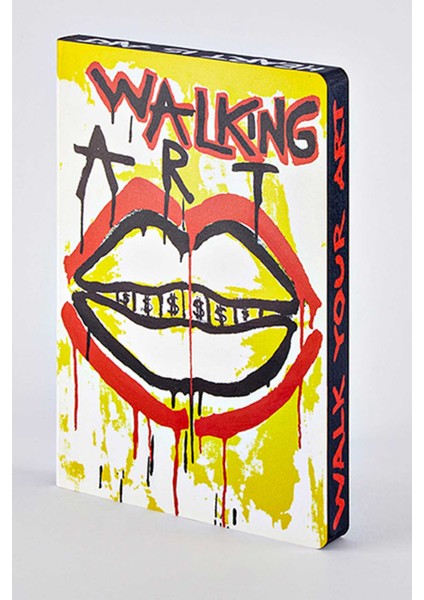 Noktalı Defter Walking Art By Marıja Mandıc A5 Premium Kağıt 256 Sayfa