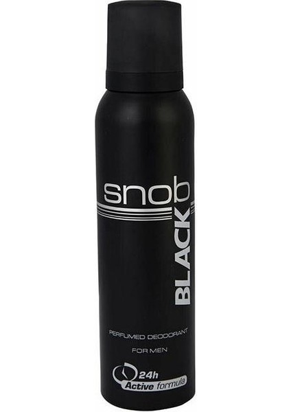 Snob Deo 150 ml Black Deodorant