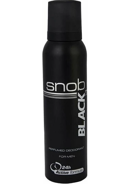 Snob Deo 150 ml Black  Deodorant