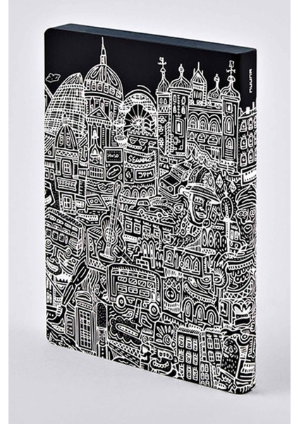 Noktalı Defter London A5 Premium Kağıt 256 Sayfa