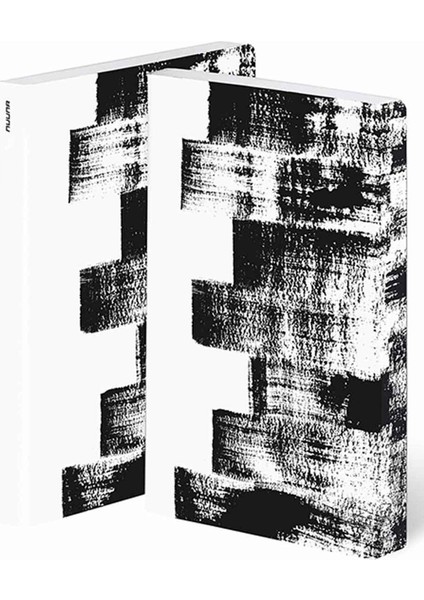 Gri Noktalı Deri Defter Stroke A5 Premium Kağıt 176 Sayfa