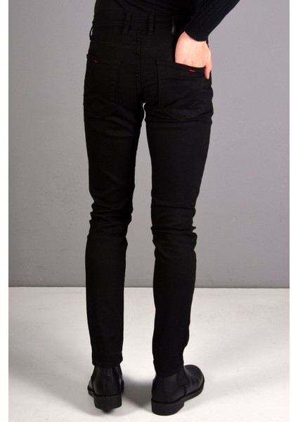 Kocmen Erkek Slimfit Kot Pantolon K-0440 - Siyah
