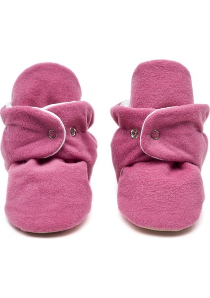 Kaydırmaz Tabanlı Pamuk Astarlı Çıtçıtlı Gül Kurusu Panduf fiyatları