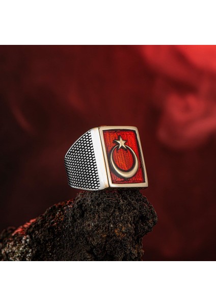 925 Ayar Gümüş Teşkilat Yüzüğü modelleri