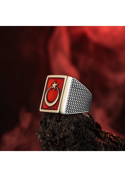 925 Ayar Gümüş Teşkilat Yüzüğü fırsatları