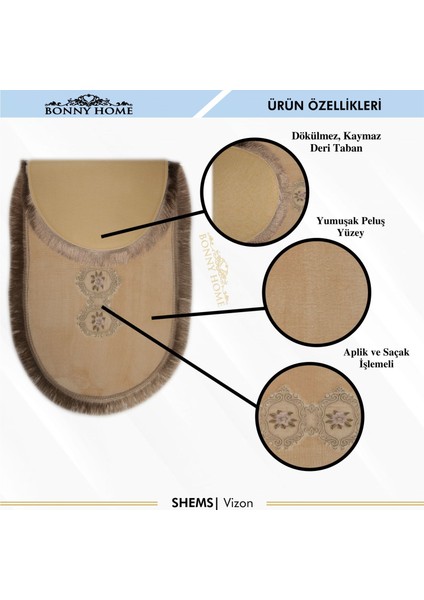 Exclusive Oval Vizon Püsküllü 3lü Klozet Takımı Çeyizlik Banyo Halısı Paspası Seti modelleri