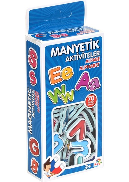 Manyetik Alfabe 70 Parça (Magnet Harfler)