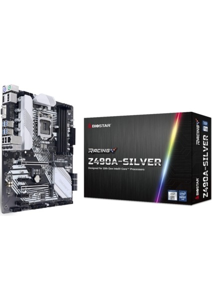 Racing Z490A-SILVER Ddr4 4400+S+GL LGA1200