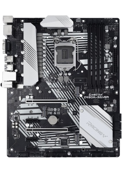 Racing Z490A-SILVER Ddr4 4400+S+GL LGA1200