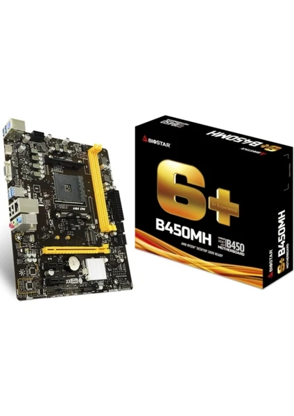 B450MH Ddr4 S+V+Gl Am4 (Matx)