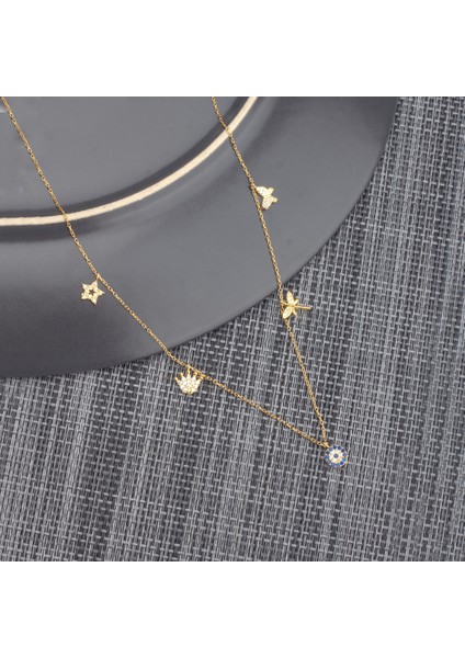 925 Ayar Gümüş Şans Kolyesi