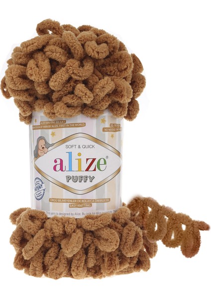 Puffy No: 179 Renk: Deve Tüyü 100 gr x 5 Adet