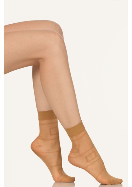 Ten Rengi Suzanna Soket Çorap