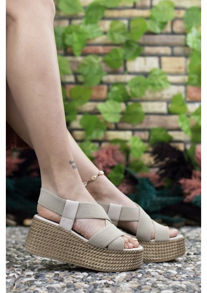 Ten Kadın Yüksek Topuklu Sandalet 0012460 fiyatları