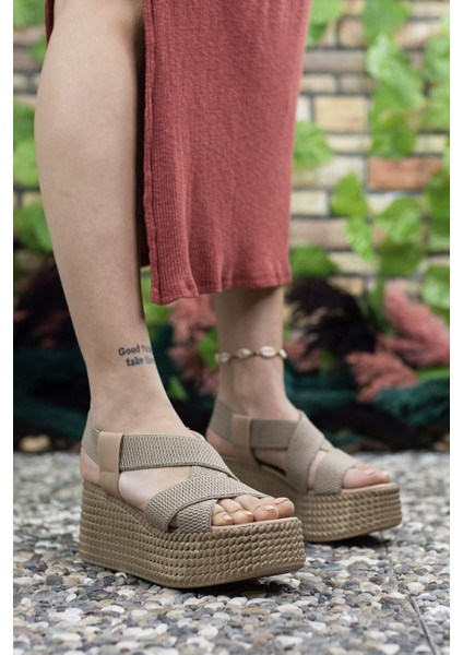 Vizon Kadın Yüksek Topuklu Sandalet 0012460 fırsatları