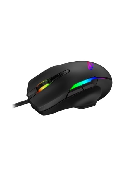 MS1012A Kablolu Rgb Gaming Mouse Siyah